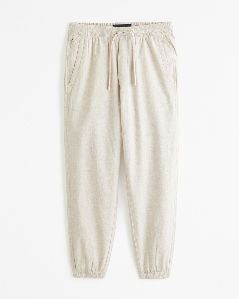 Linen Blend Jogger