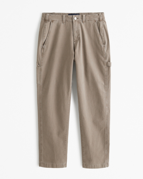 Loose Workwear Pant, Brown