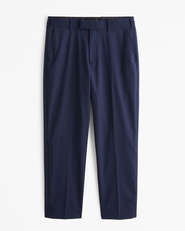 De A&F Collins kostuumbroek, Diep Marineblauw view 1