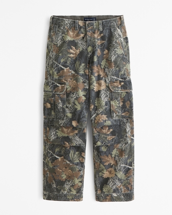Men s Baggy Cargo Pant Men s Bottoms Abercrombie