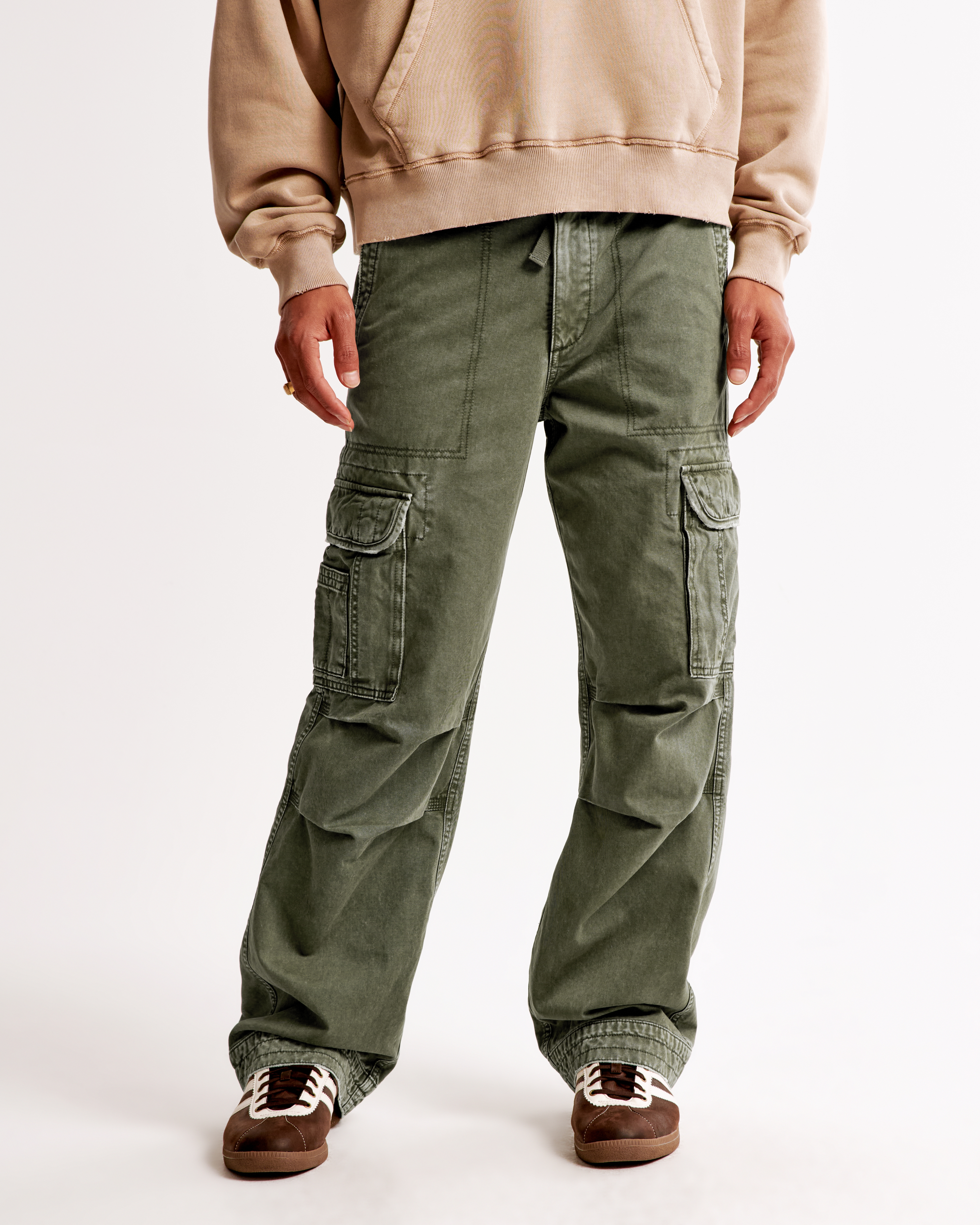 Pantalon cargo large homme sale