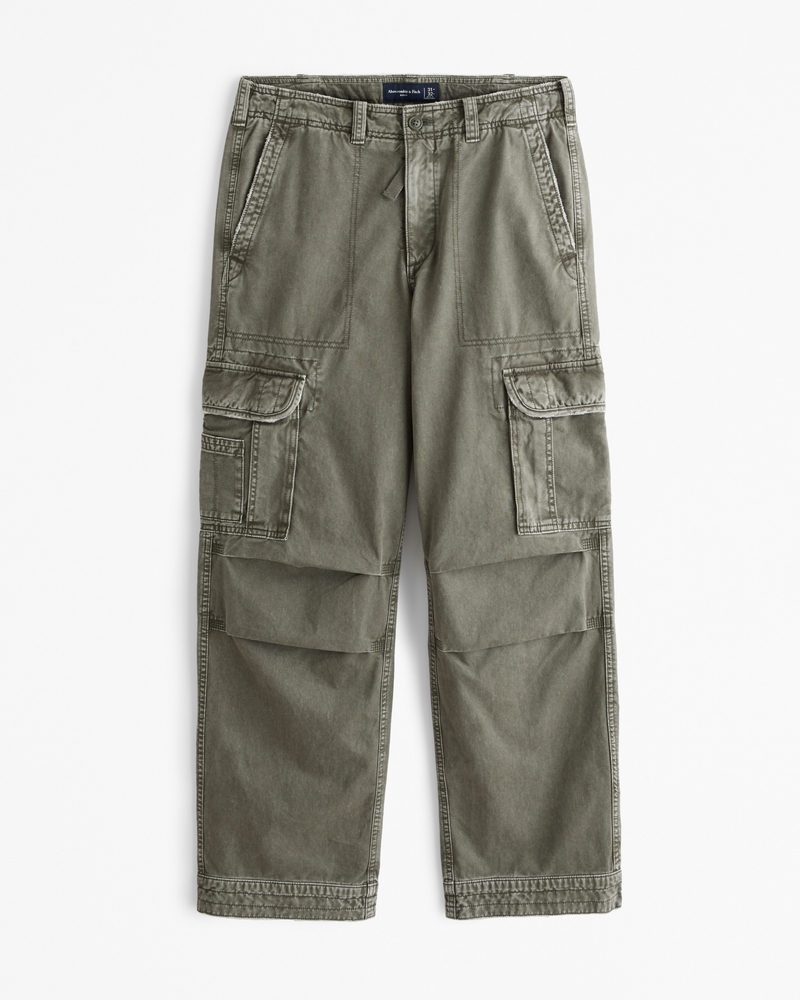 Men s Baggy Cargo Pant Men s Bottoms Abercrombie