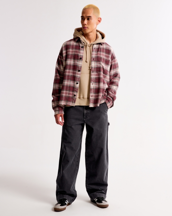Ultra Baggy Workwear Pant, Dark Gray view 1