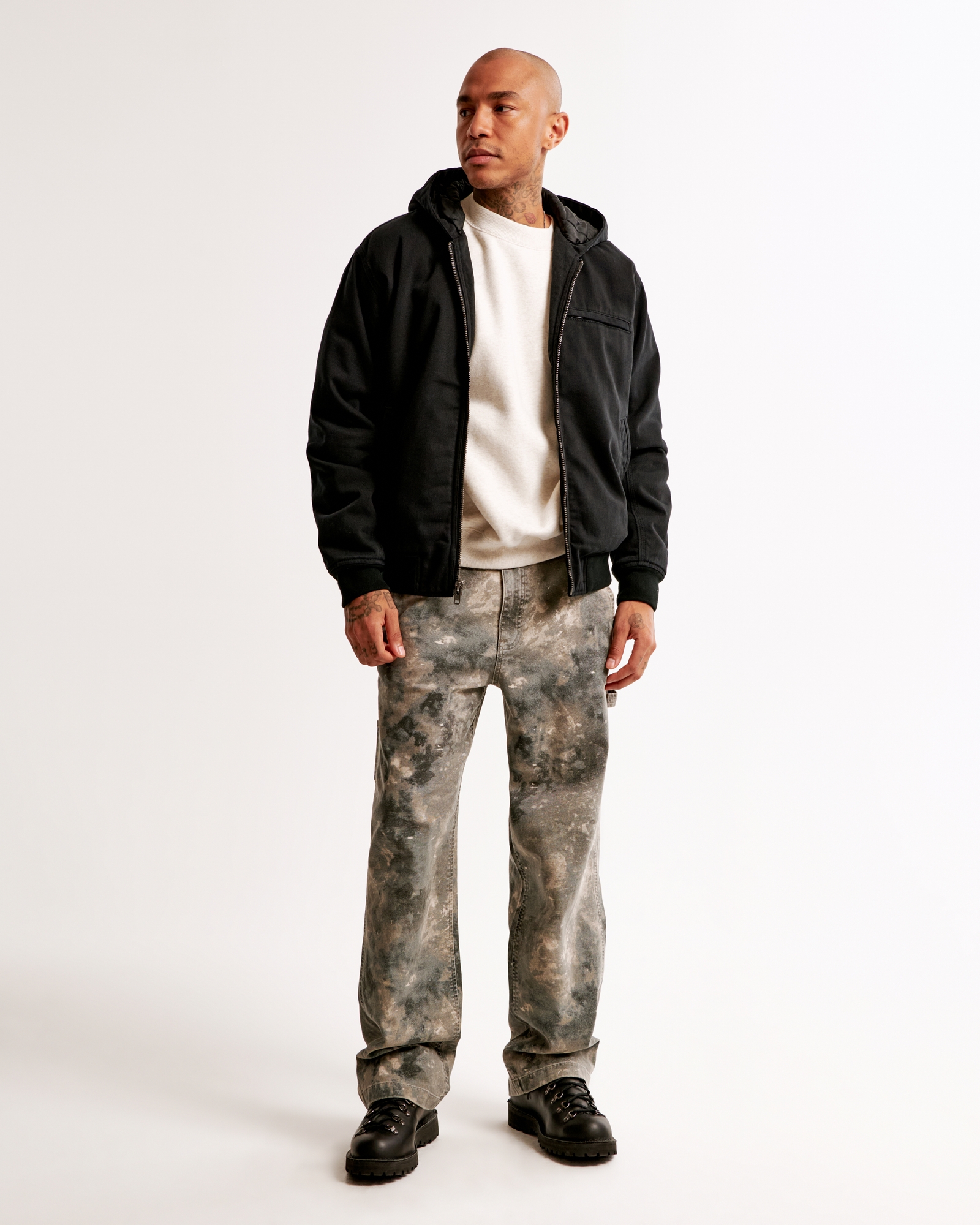 nyxu Full of holes parka＆pants【gray】 Pacsun Sloane Ultra Baggy Jeans Contrast Stitch Gray | PacSun