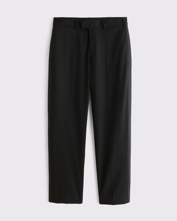 The A&F Collins Tailored Tuxedo Pant, Black Pattern