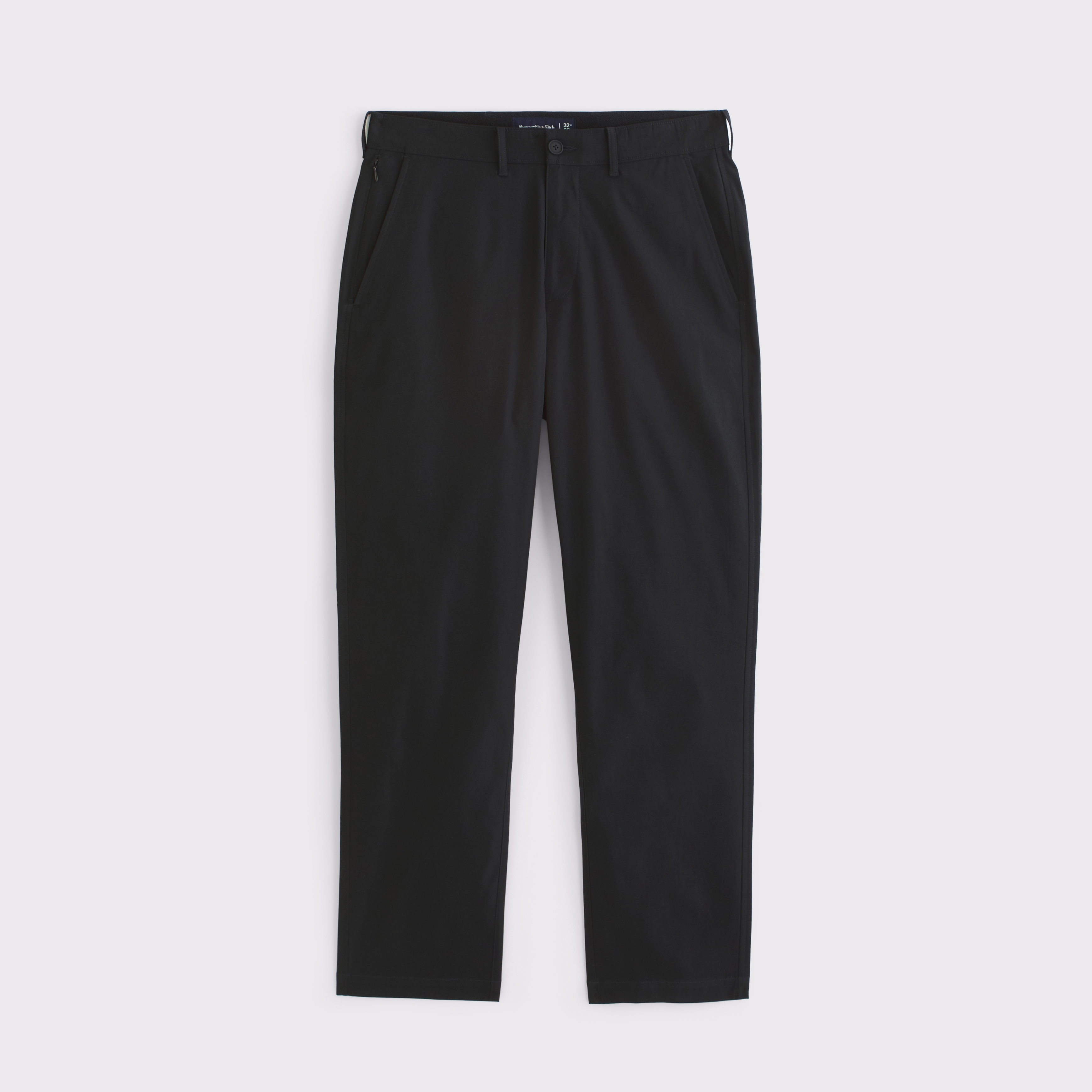 Abercrombie & Fitch A&f Go-to Athletic Fit Pant In Black