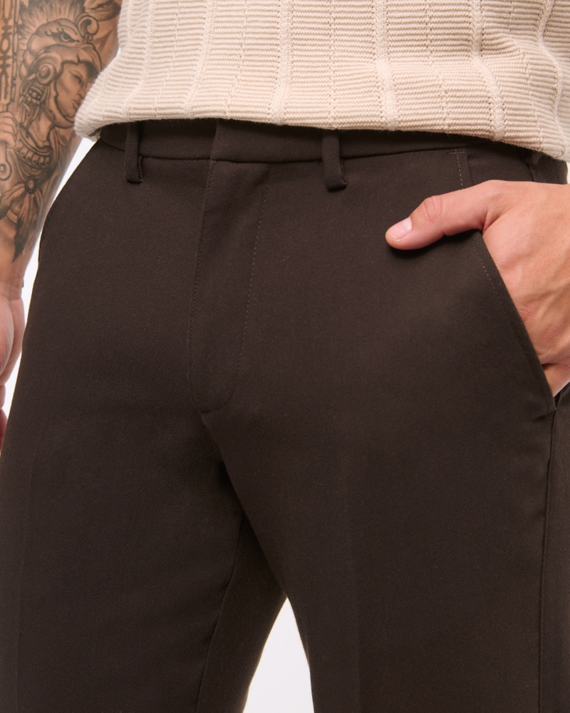 Athletic Straight Fixed Waist Pant