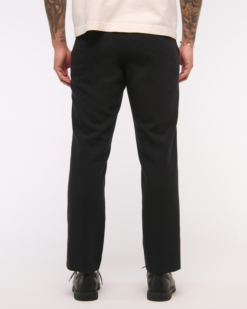 Men's Athletic Straight Fixed Waist Pant Men's Clearance