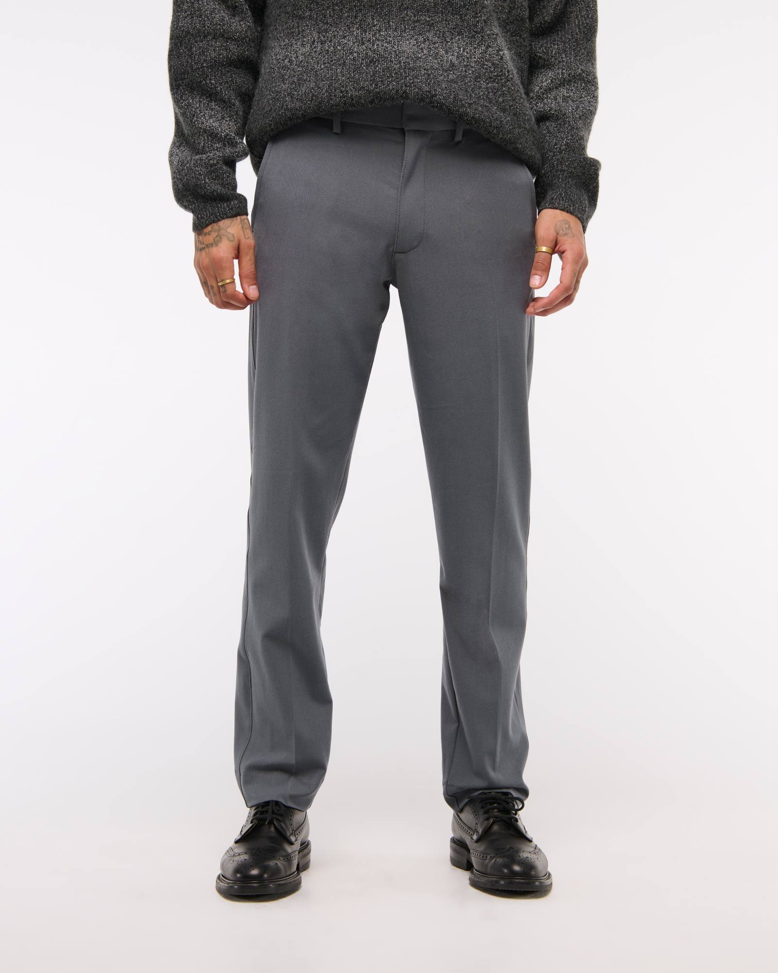 Straight Fixed Waist Pant
