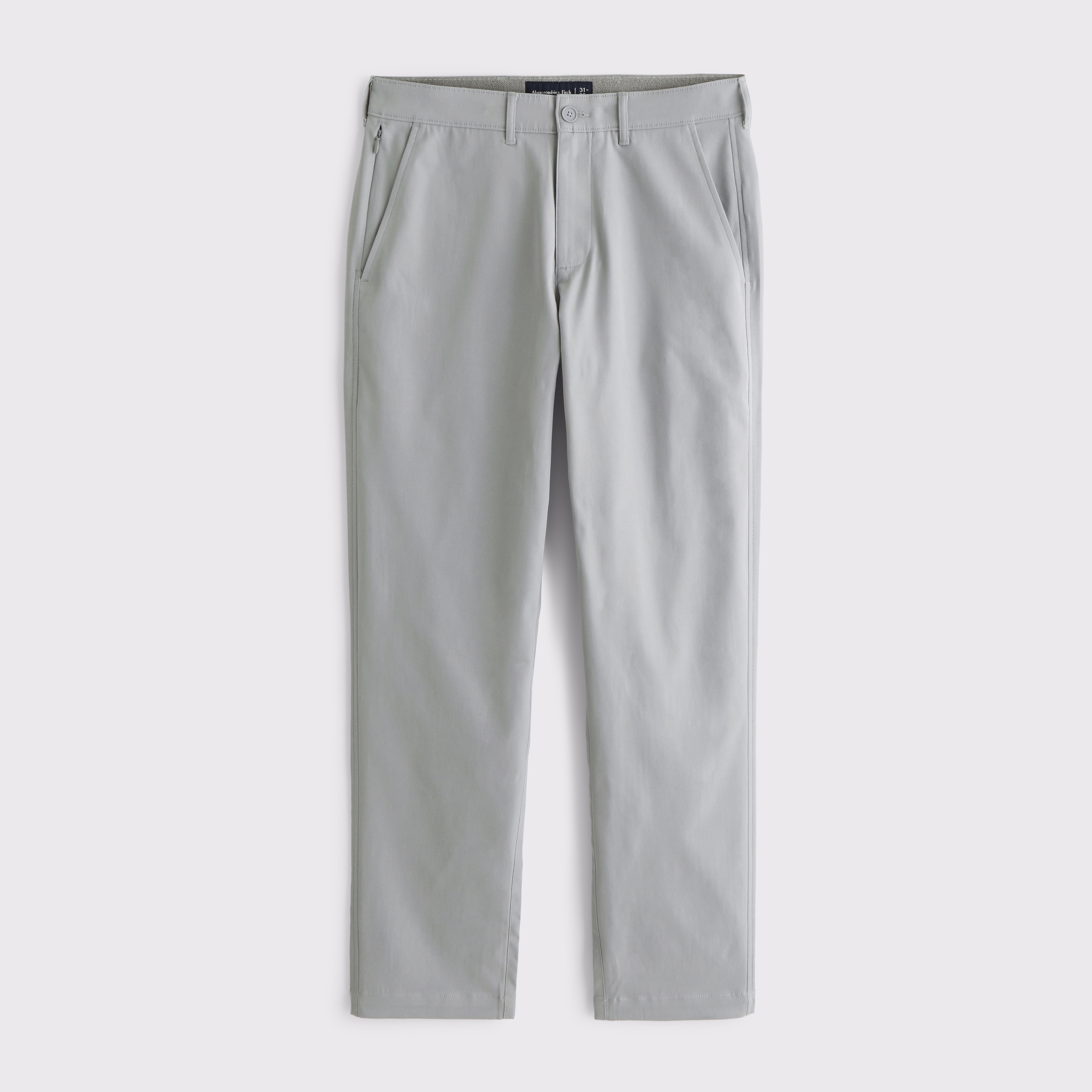 Abercrombie & Fitch A&f Go-to Athletic Fit Pant In Gray