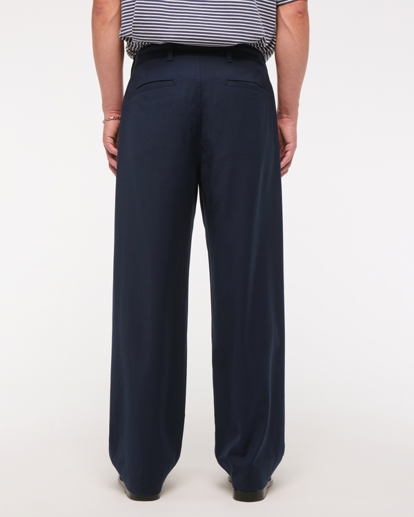 Men's Pleated Baggy Trouser | Men's Clearance | Abercrombie.com