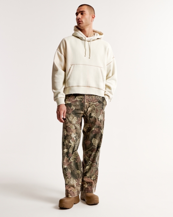Ultra Baggy Workwear Pant, Olive Green Camo