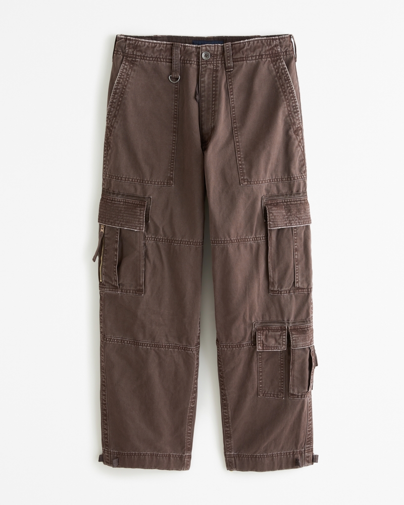 Pants and jeans PLEASURES Ultra Utility Pant Brown