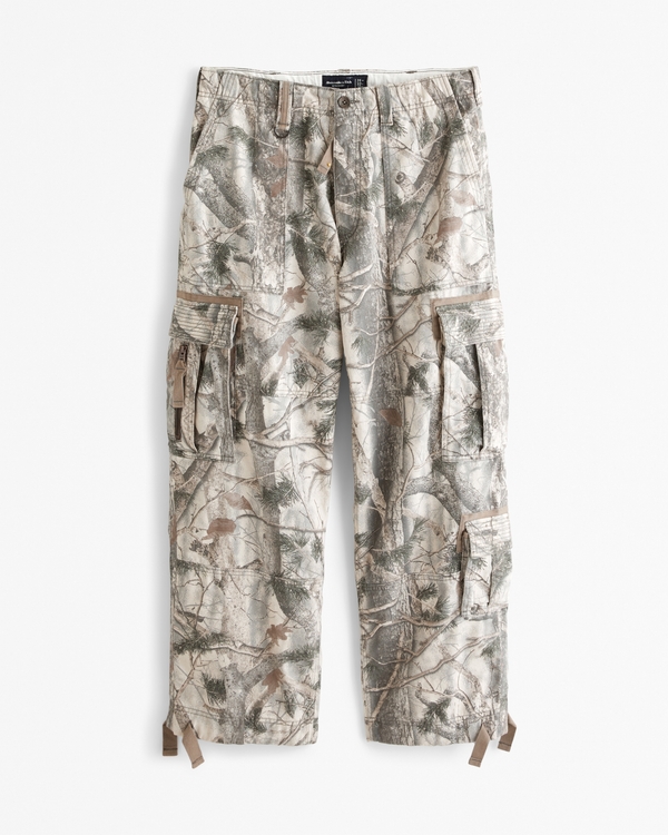 Ultra Baggy Utility Pant, Olive Green Camo