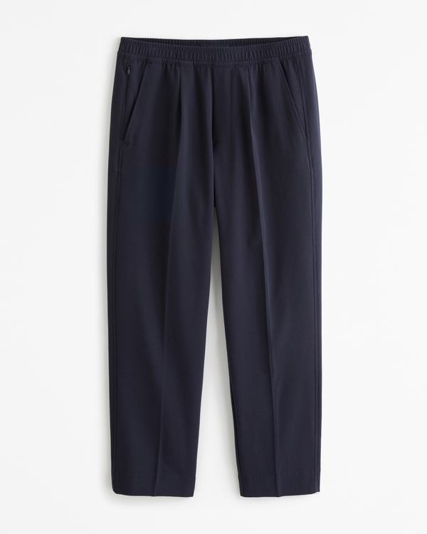 Loose Pull-On Pant, Navy Blue