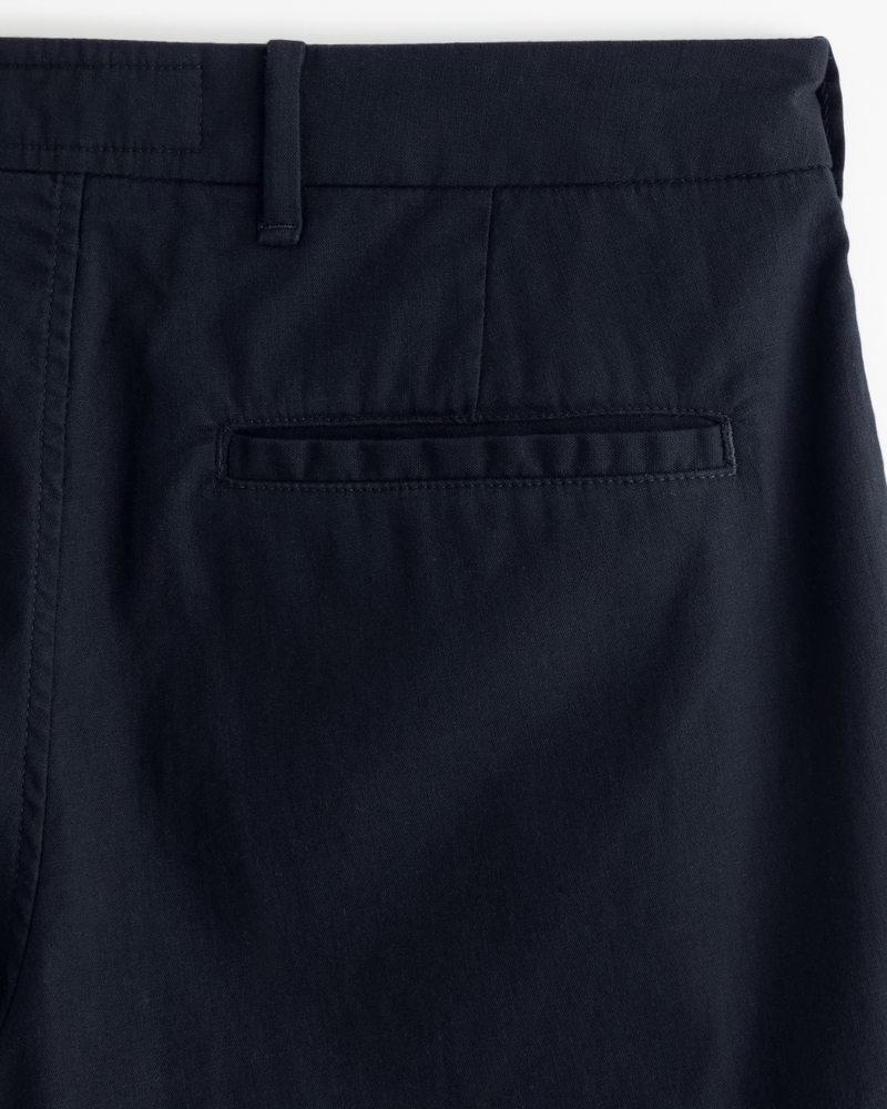 Baggy Linen-Blend Trouser
