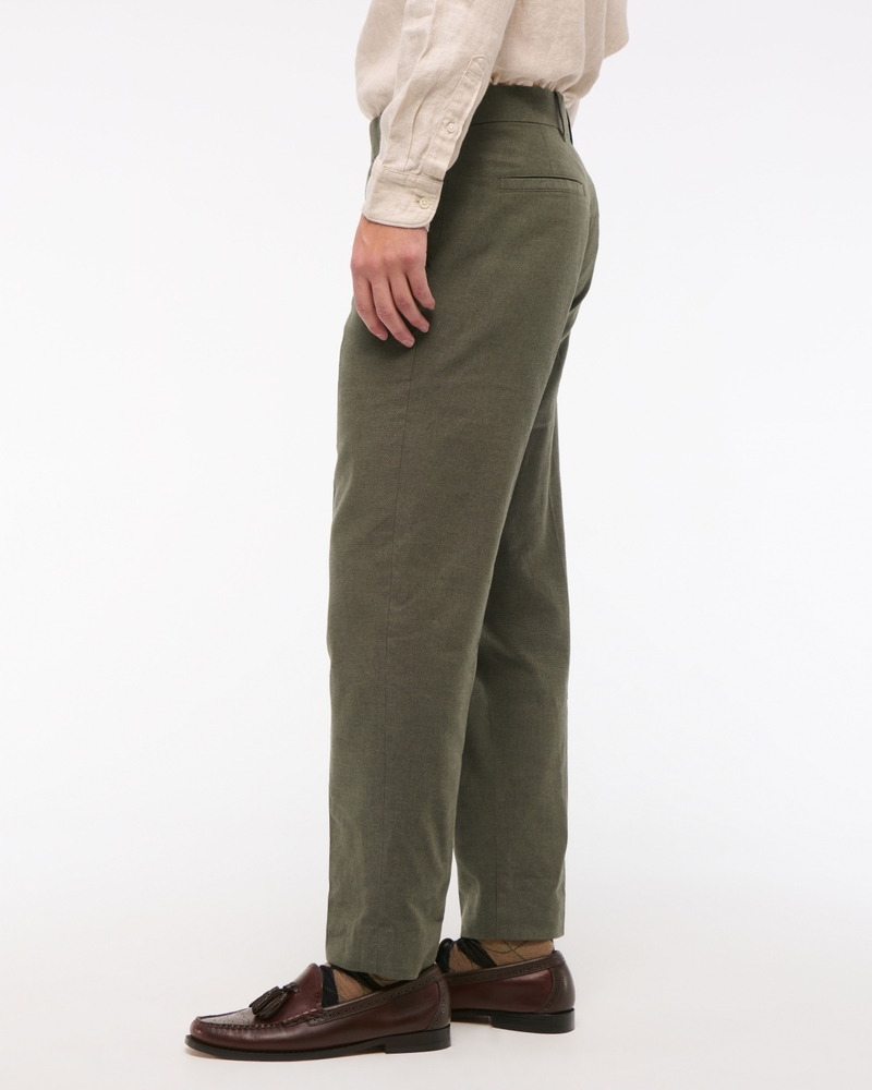 The A&F Collins Tailored Linen-Blend Suit Pant