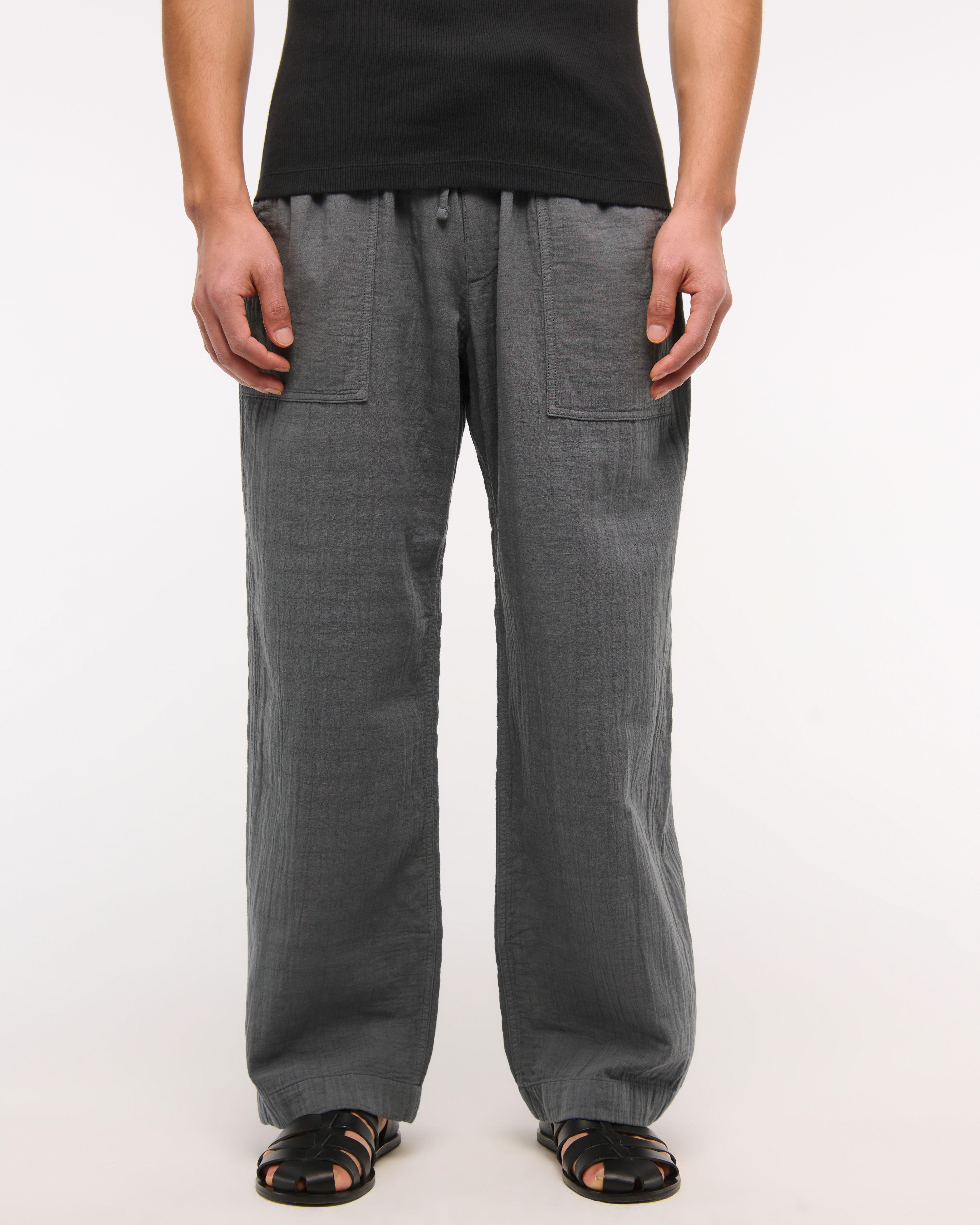 Мужские брюки Abercrombie & Fitch Baggy Breezy Pull-On Pant — фото 3