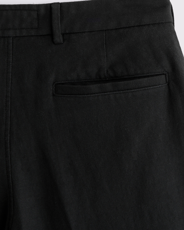 Baggy Tailored Linen-Blend Trouser