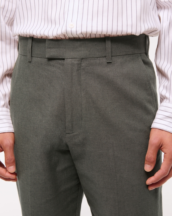 The A&F Collins Linen-Blend Suit Pant