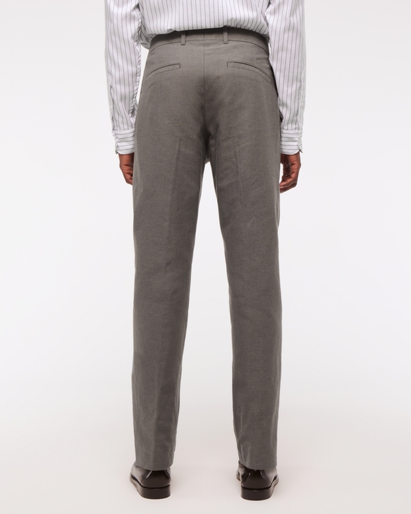 The A&F Collins Slim Linen-Blend Suit Pant
