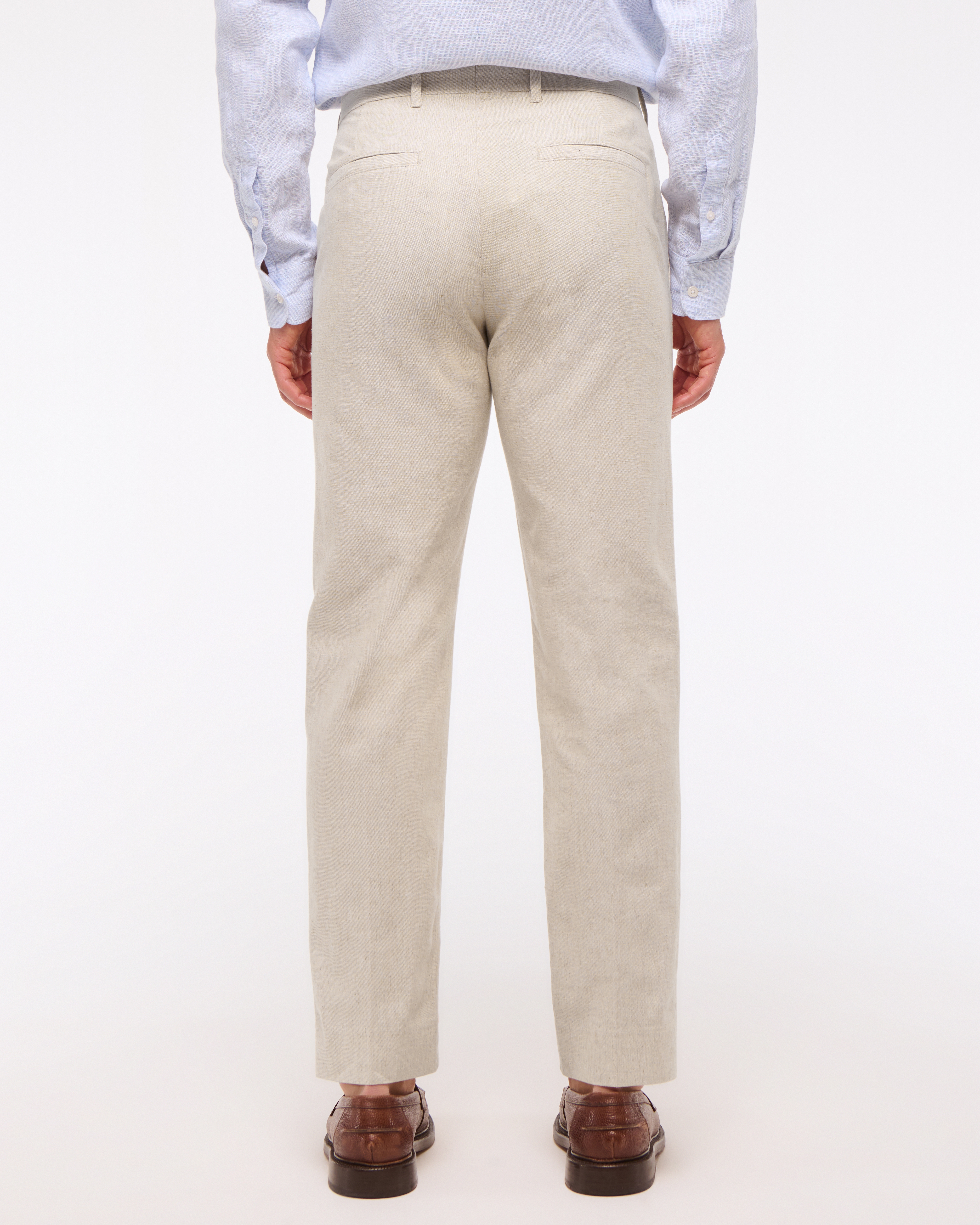 パンツ apartment three Linen-Blend Trousers 1 Linen blend pants with an elastic waistband - Pants - Women