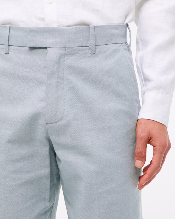The A&F Collins Linen-Blend Suit Pant