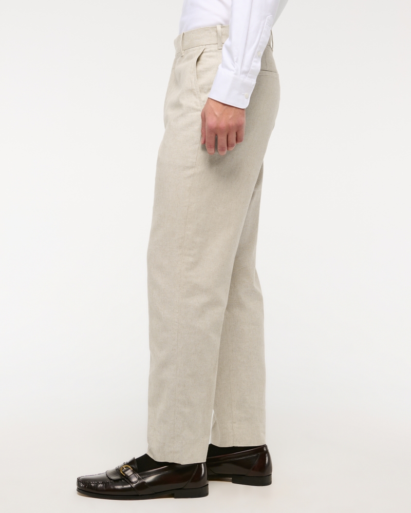 The A&F Collins Linen-Blend Suit Pant