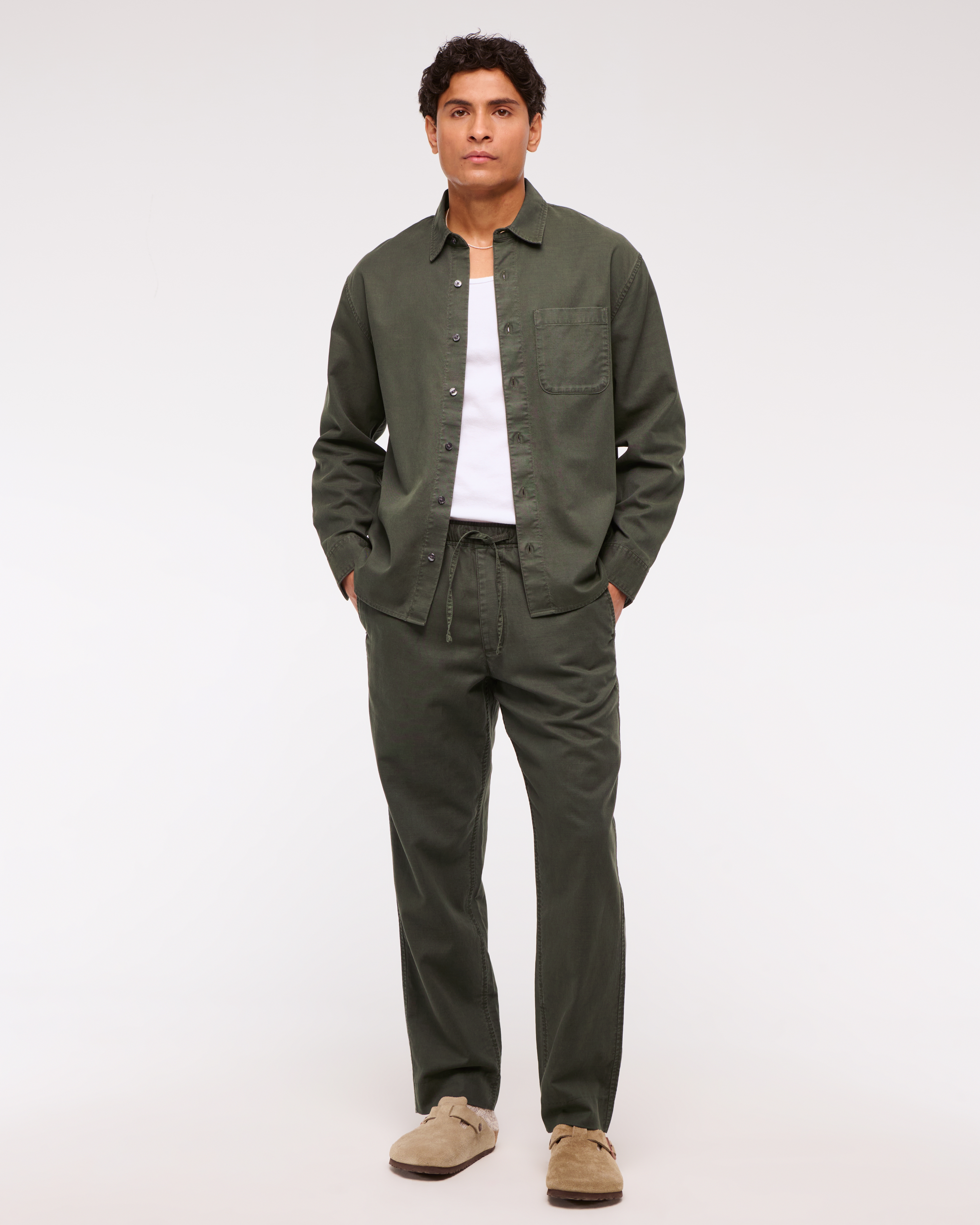 Мужские брюки Abercrombie & Fitch Loose Pull-On Pant — фото 3