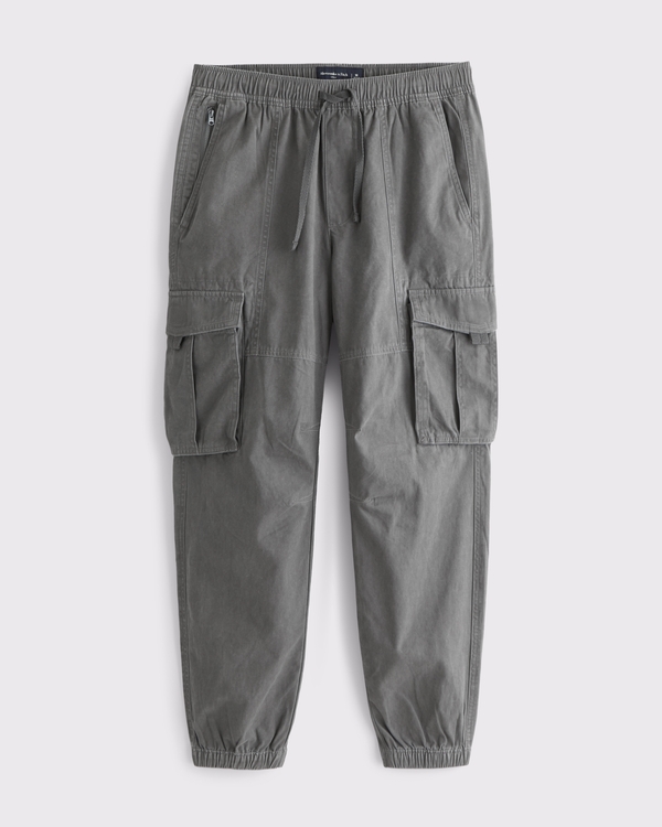 Cargo Jogger, Gray view 1