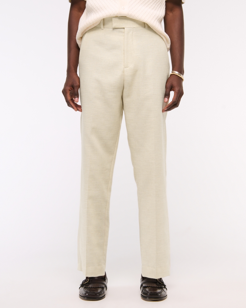 The A&F Collins Cotton-Texture Suit Pant