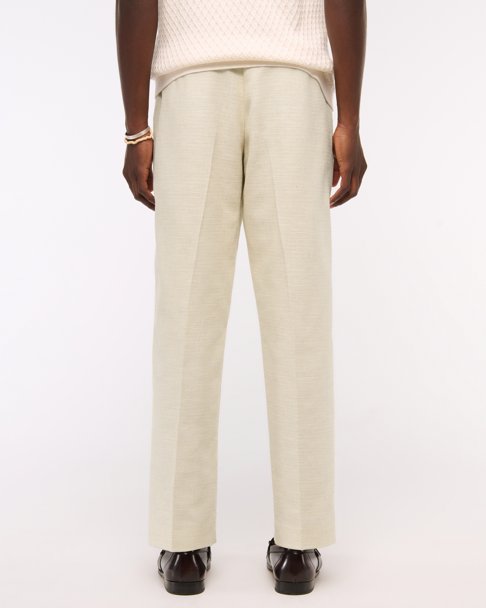 The A&F Collins Cotton-Texture Suit Pant