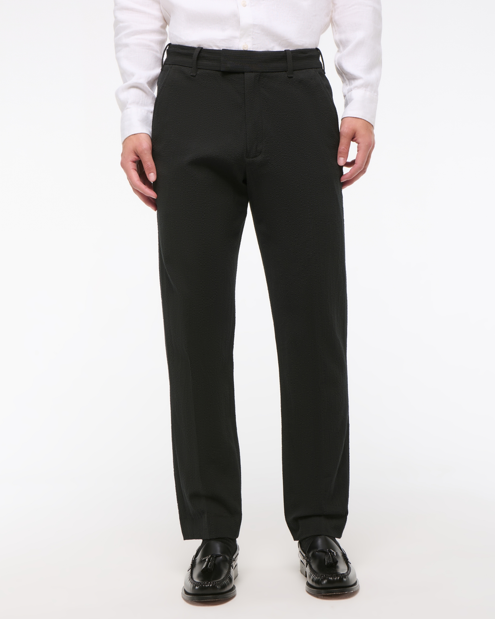 The A&F Collins Slim Seersucker Suit Pant