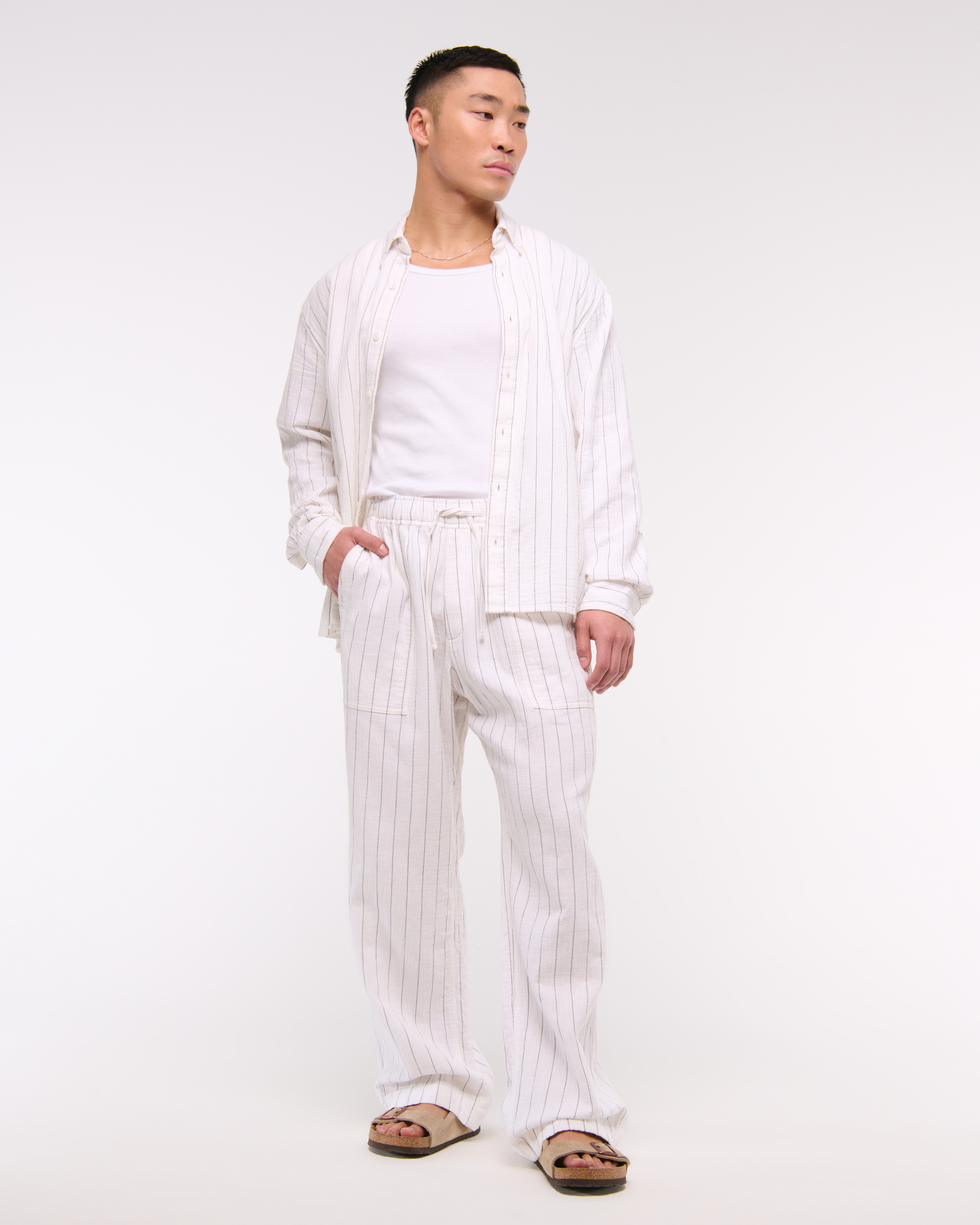 Abercrombie & Fitch Baggy Breezy Pull-on Pant In Multi