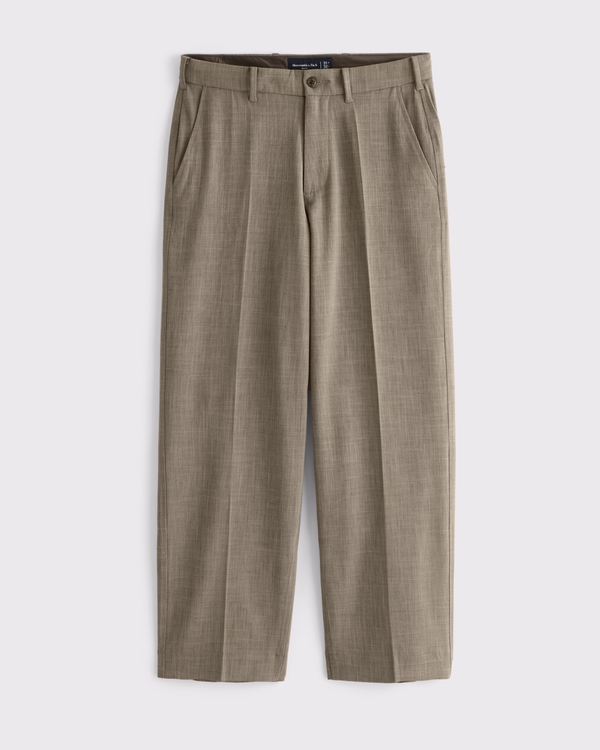 Pantalon baggy, Marron Clair view 1
