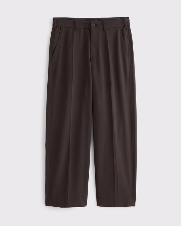 Baggy Trouser, Dark Brown view 1