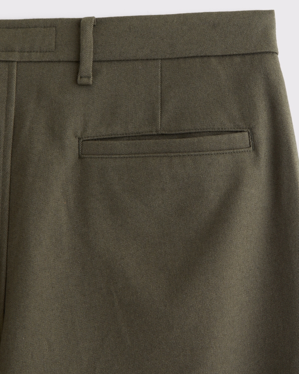 Brushed Woven Baggy Trouser
