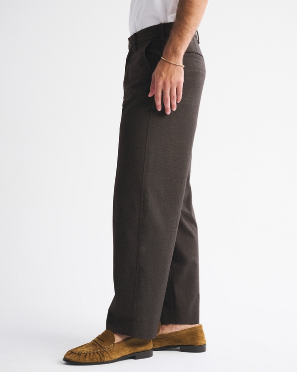 Men's Brushed Woven Baggy Trouser | Men's Clearance | Abercrombie.com