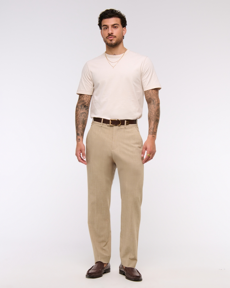 メンズ A&F Men's The A&F Collins Athletic Fit Suit Pant | Men's Clearance