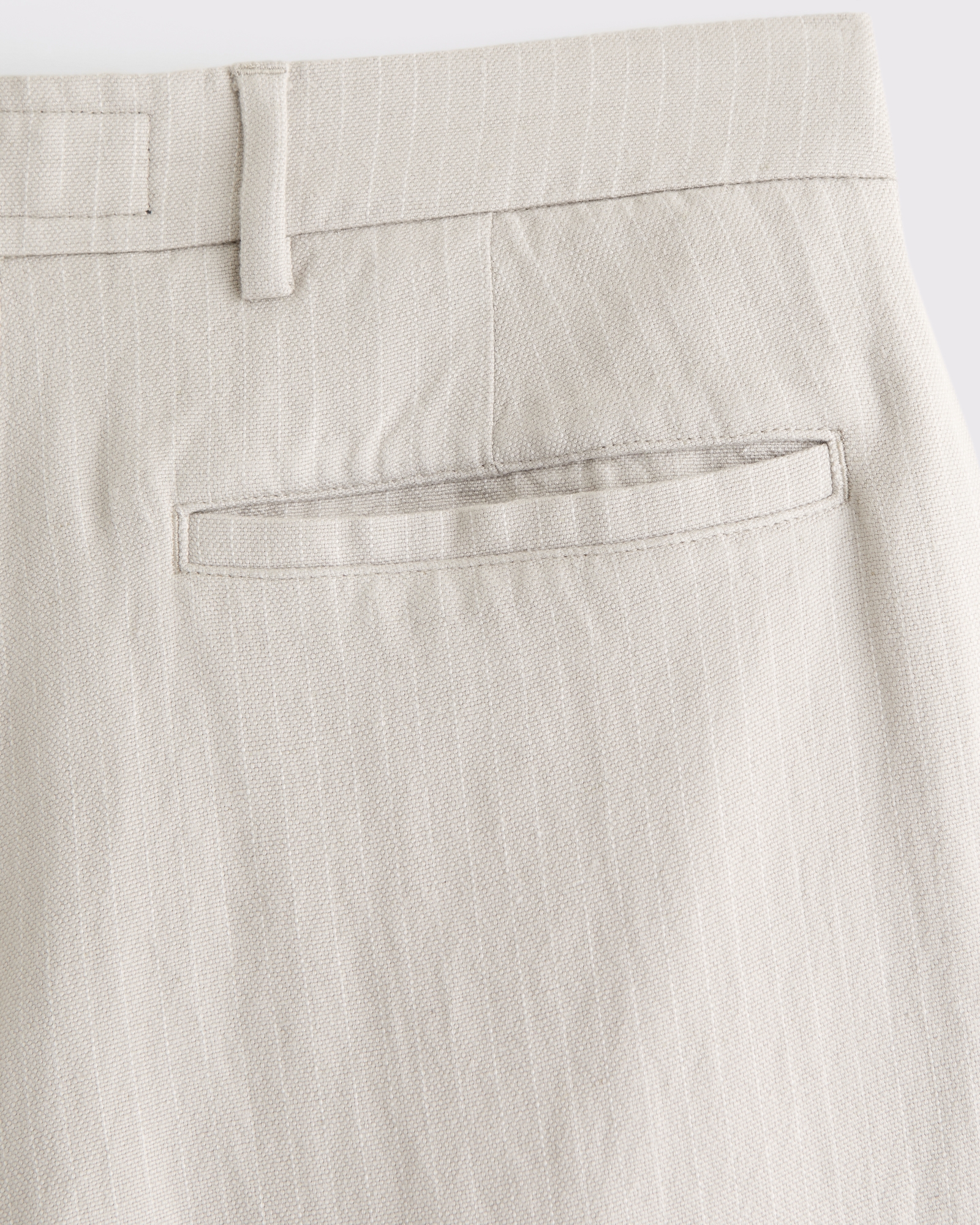 Baggy Tailored Linen-Blend Trouser
