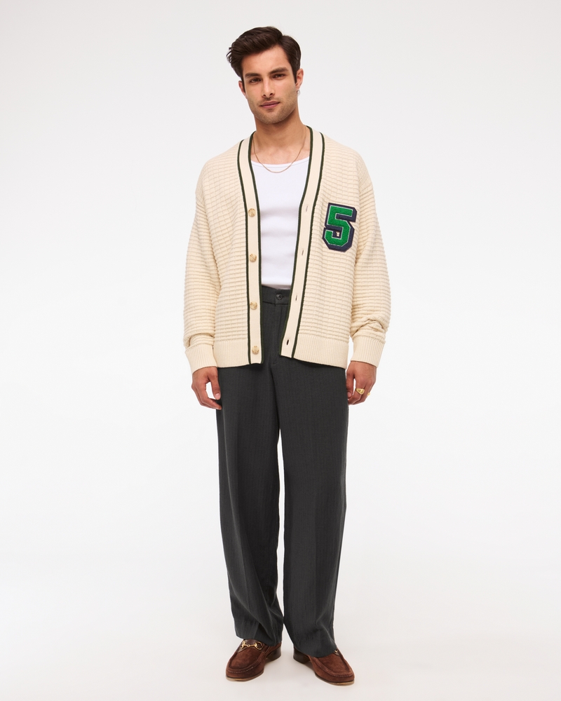 Pleated Baggy Trouser