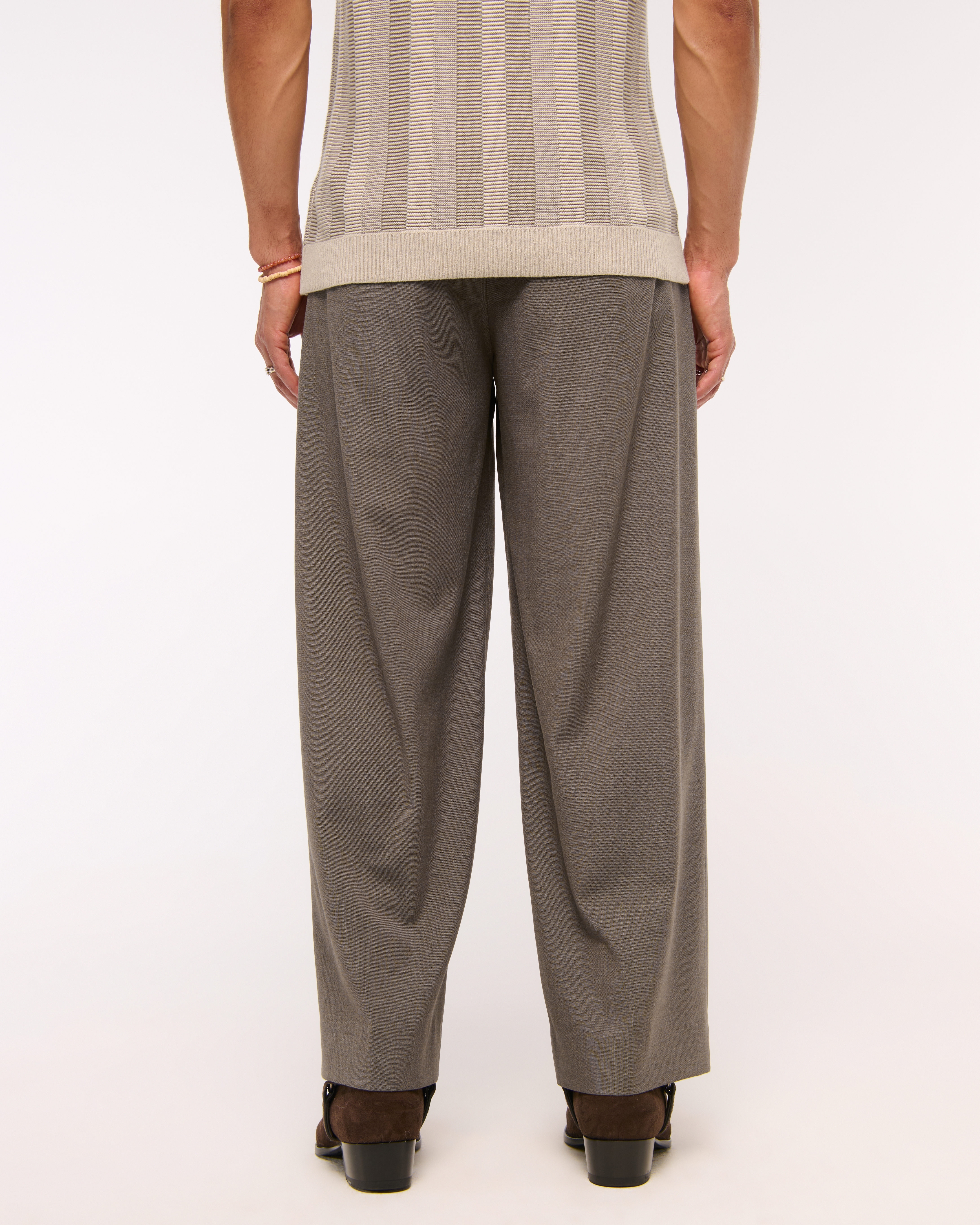 スーツ bargiee SINGLE PLEATED PANTS SINGLE PLEATED PANTS – Bargiee