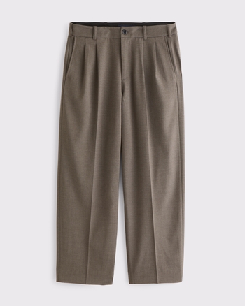 Pleated Baggy Trouser