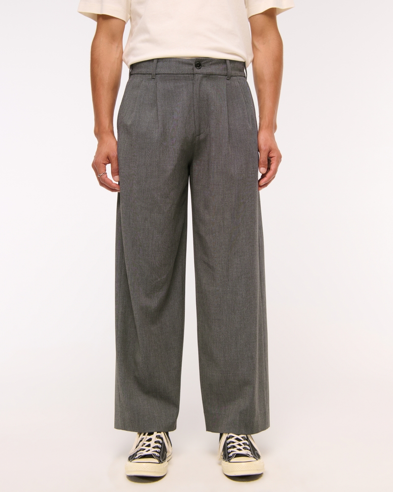 Pleated Baggy Trouser