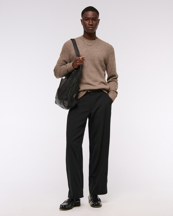 Baggy Trouser, Black view 1