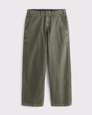 メンズ バギーチノ | メンズ ボトムス | Abercrombie.com