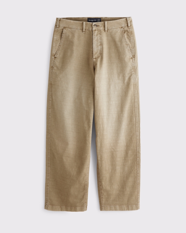 Baggy Chino, Khaki view 1