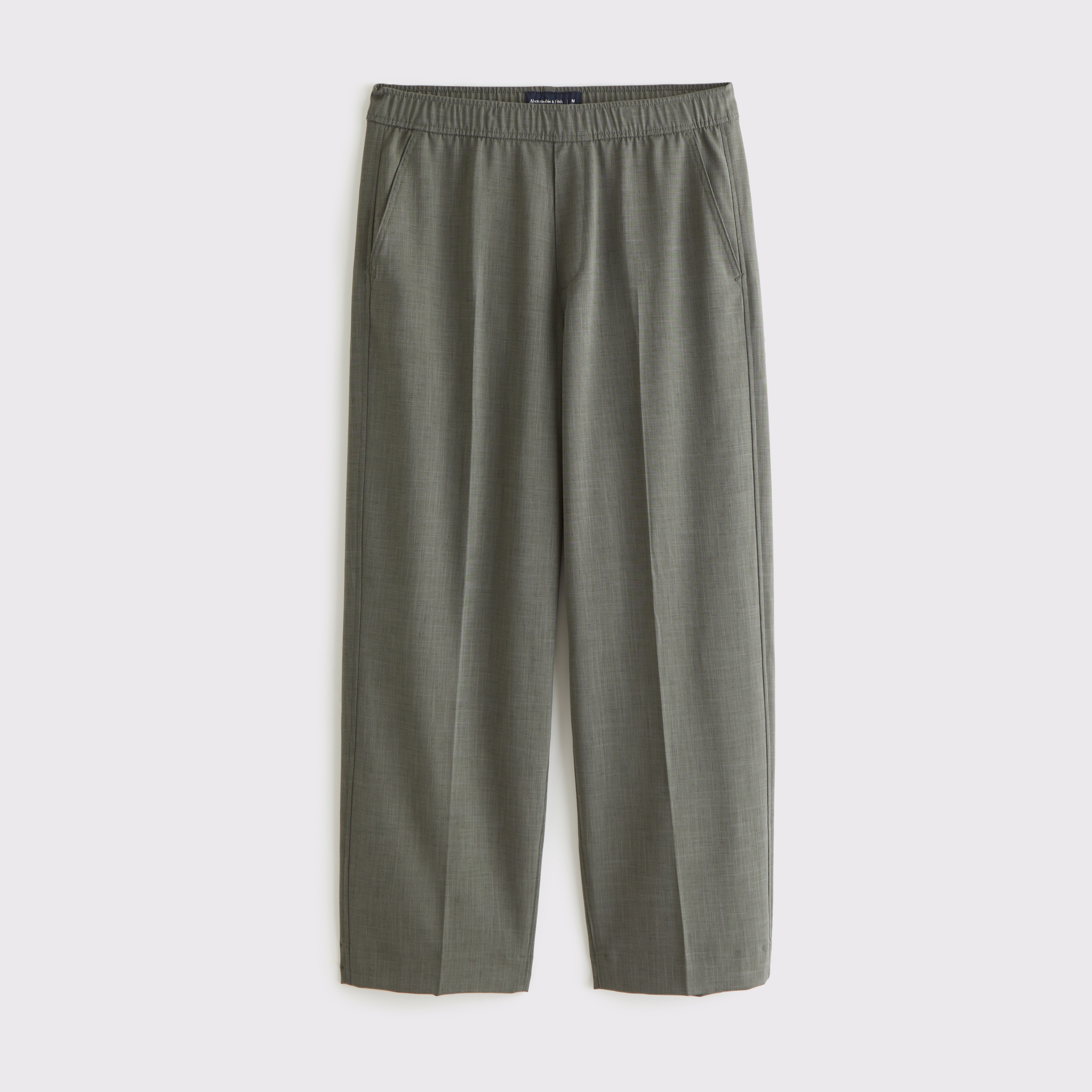 Abercrombie & Fitch Pull-on Baggy Trouser In Green