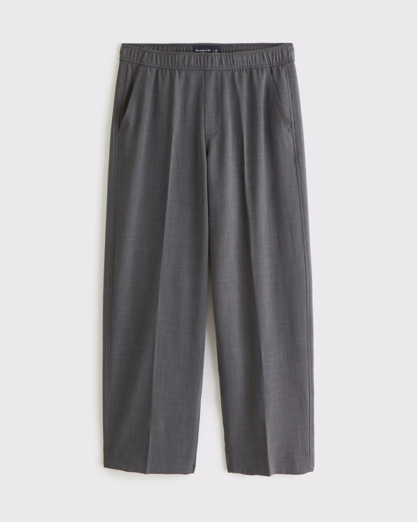 Pull-On Baggy Trouser, Gray view 1