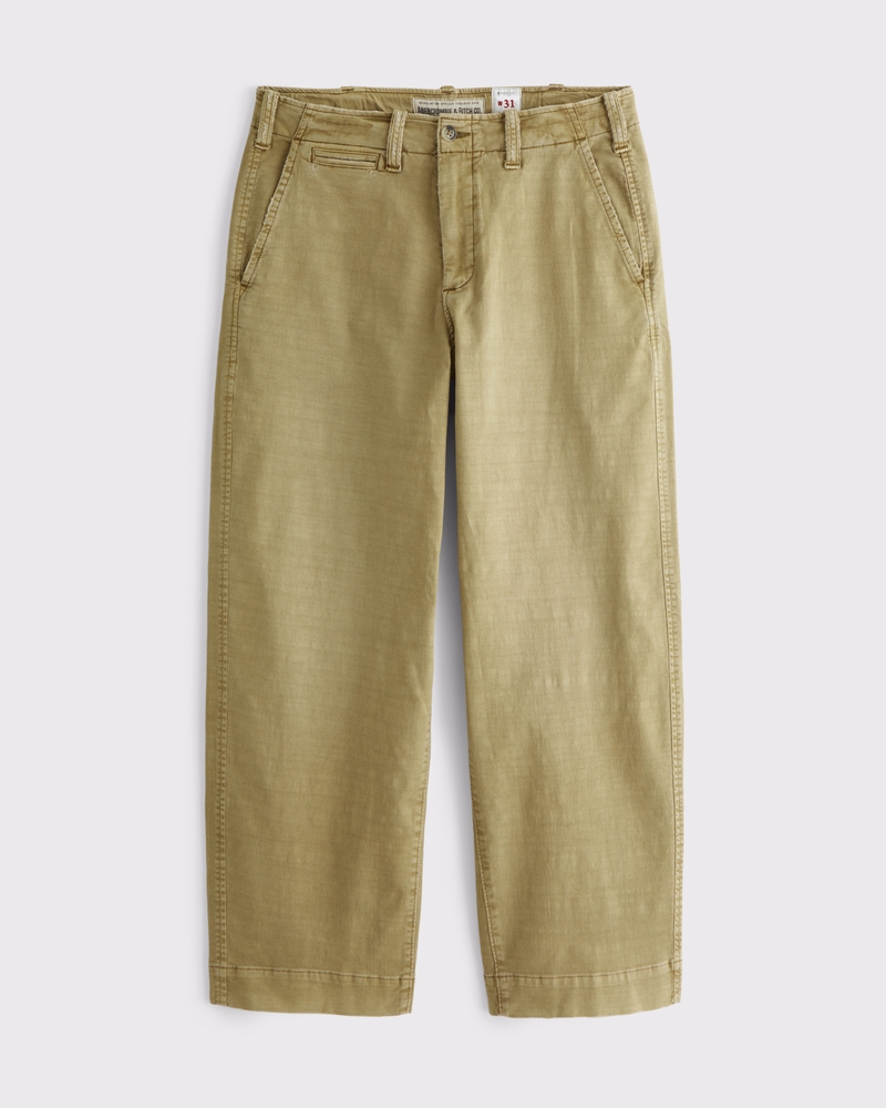 Men's Baggy Chino | Men's Bottoms | Abercrombie.com
